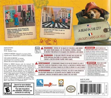 Paddington - Adventures in London (Usa) box cover back